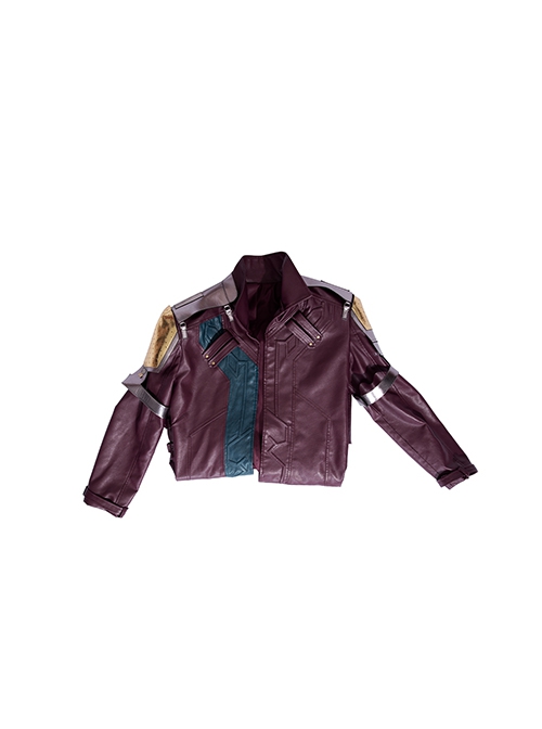 Thor Love And Thunder Halloween Cosplay Star-Lord Peter Quill Costume Purple Long Jacket