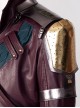 Thor Love And Thunder Halloween Cosplay Star-Lord Peter Quill Costume Purple Long Jacket