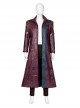 Thor Love And Thunder Halloween Cosplay Star-Lord Peter Quill Costume Purple Long Jacket