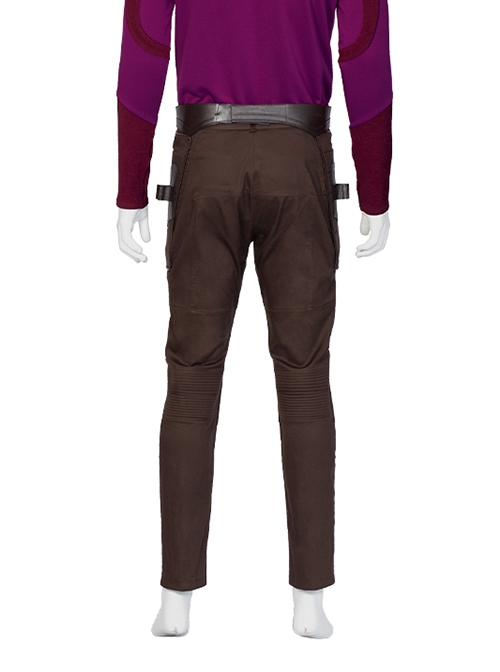 Thor Love And Thunder Halloween Cosplay Star-Lord Peter Quill Costume Brown Trousers