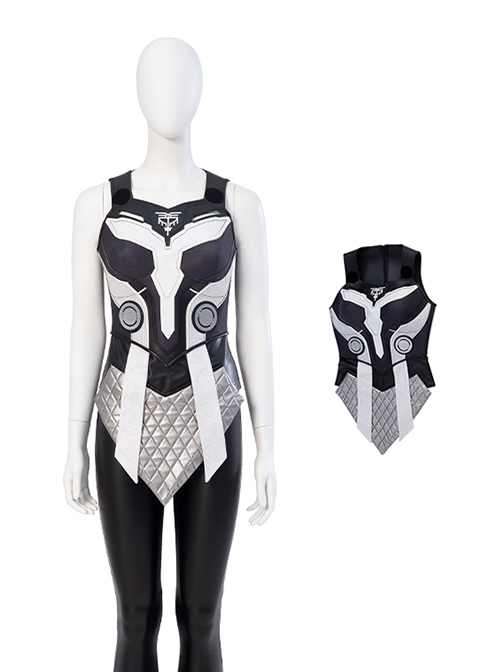 Thor Love And Thunder Valkyrie Halloween Cosplay Jane Foster Battle Suit Costume Vest