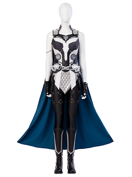 Thor Love And Thunder Valkyrie Halloween Cosplay Jane Foster Battle Suit Costume Black Trousers