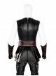 Thor Love And Thunder Halloween Cosplay Thor Odinson Battle Suit Fur Collar Version Costume Black Top