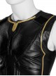 Thor Love And Thunder Halloween Cosplay Thor Odinson Battle Suit Fur Collar Version Costume Black Top