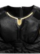 Thor Love And Thunder Halloween Cosplay Thor Odinson Battle Suit Fur Collar Version Costume Black Top