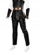 Thor Love And Thunder Halloween Cosplay Thor Odinson Battle Suit Fur Collar Version Costume Black Trousers