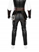 Thor Love And Thunder Halloween Cosplay Thor Odinson Battle Suit Fur Collar Version Costume Black Trousers