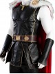 Thor Love And Thunder Halloween Cosplay Thor Odinson Battle Suit Fur Collar Version Accessories Handguards