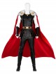 Thor Love And Thunder Halloween Cosplay Thor Odinson Battle Suit Fur Collar Version Accessories Belt