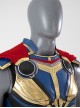 Thor Love And Thunder Halloween Cosplay Thor Odinson Battle Suit Blue Version Costume Set