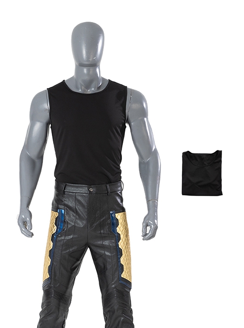 Thor Love And Thunder Halloween Cosplay Thor Odinson Battle Suit Blue Version Costume Black Vest