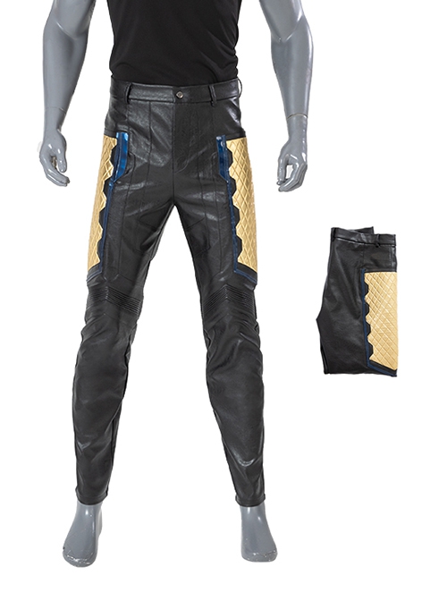 Thor Love And Thunder Halloween Cosplay Thor Odinson Battle Suit Blue Version Costume Trousers