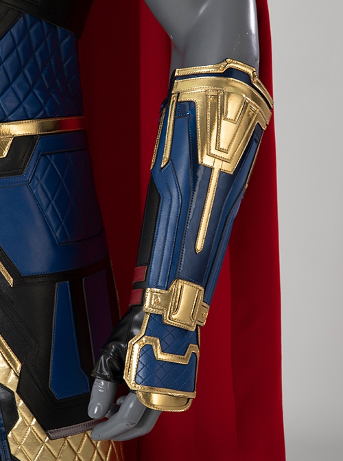 Thor Love And Thunder Halloween Cosplay Thor Odinson Battle Suit Blue Version Accessories Wrist Guards