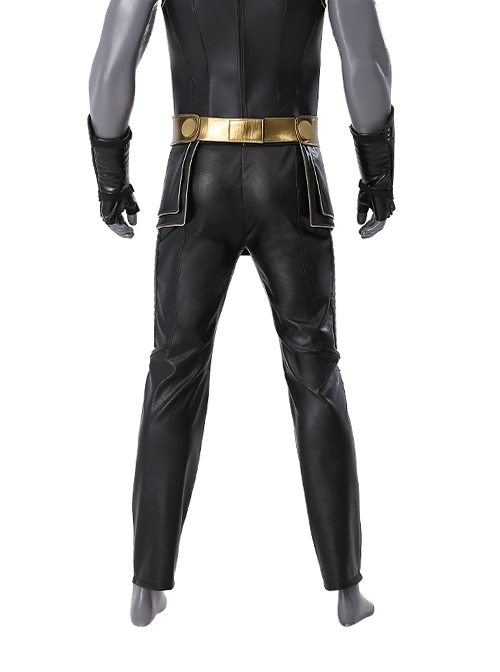 Movie Thor Love And Thunder Halloween Cosplay Male Thor Odinson Black Battle Suit Costume Trousers