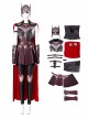 Movie Thor Love And Thunder Halloween Cosplay Female Jane Foster Battle Suit Costume Set