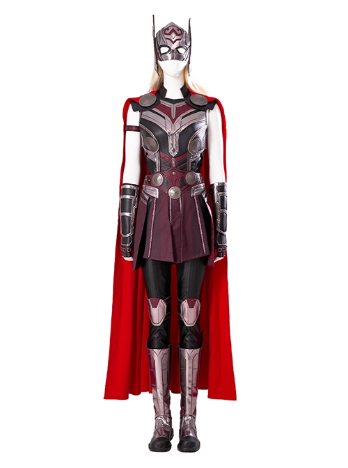 Movie Thor Love And Thunder Halloween Cosplay Female Jane Foster Battle Suit Costume Top