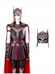 Movie Thor Love And Thunder Halloween Cosplay Female Jane Foster Battle Suit Accessories Helmet