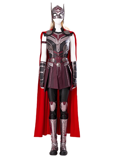 Movie Thor Love And Thunder Halloween Cosplay Female Jane Foster Battle Suit Accessories Gloves And Handguards And Arm Ring