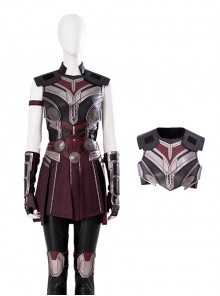 Movie Thor Love And Thunder Halloween Cosplay Female Jane Foster Battle Suit Costume Vest