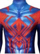 Animated Film Spider-Man Across The Spider-Verse Halloween Cosplay Blue Battle Suit Costume Bodysuit