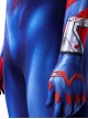 Animated Film Spider-Man Across The Spider-Verse Halloween Cosplay Blue Battle Suit Costume Bodysuit