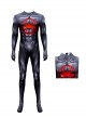 Animated Film Spider-Man Across The Spider-Verse Halloween Cosplay Black Battle Suit Costume Bodysuit