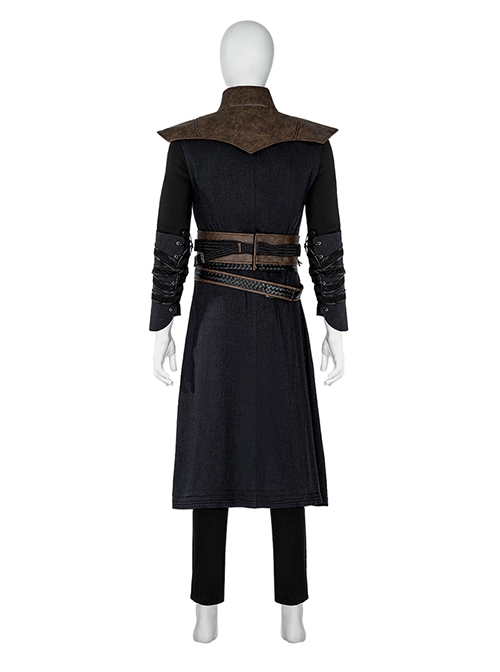 Doctor Strange In The Multiverse Of Madness Sinister Strange Stephen Strange Black Version Halloween Cosplay Costume Set