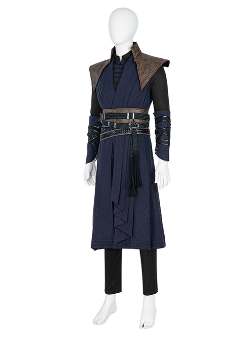 Doctor Strange In The Multiverse Of Madness Halloween Cosplay Sinister Strange Stephen Strange Blue Version Costume Set