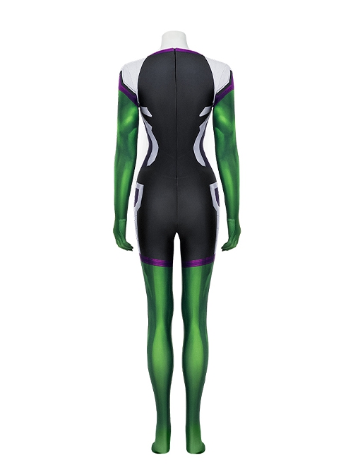 TV Drama She-Hulk Halloween Cosplay Jennifer Susan Walters Costume Bodysuit