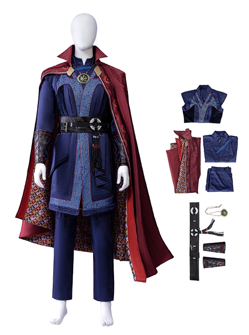 Doctor Strange In The Multiverse Of Madness Halloween Cosplay Stephen Strange New Version Costume Set