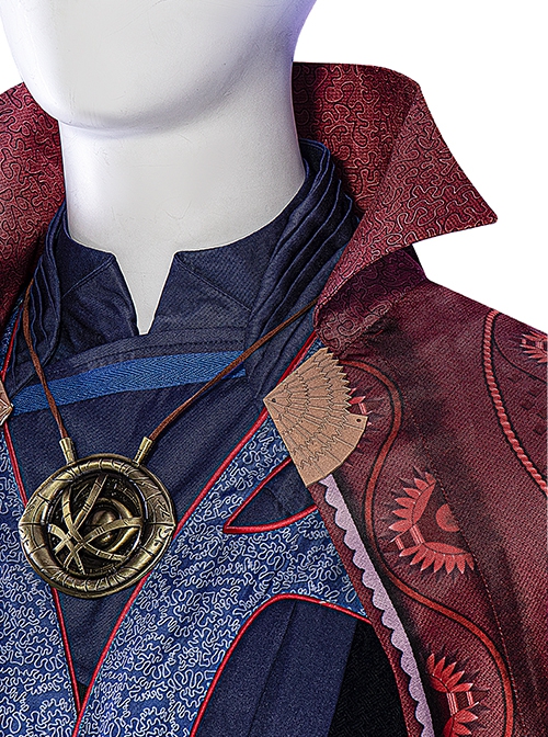 Doctor Strange In The Multiverse Of Madness Halloween Cosplay Stephen Strange New Version Costume Red Cloak