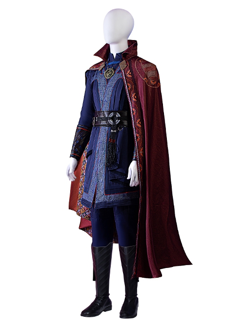 Doctor Strange In The Multiverse Of Madness Halloween Cosplay Stephen Strange New Version Costume Red Cloak