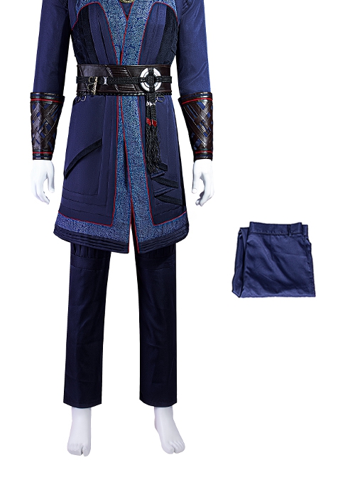 Doctor Strange In The Multiverse Of Madness Halloween Cosplay Stephen Strange New Version Costume Blue Trousers