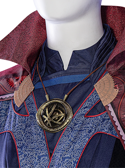 Doctor Strange In The Multiverse Of Madness Halloween Cosplay Stephen Strange New Version Accessories Bronze Necklace