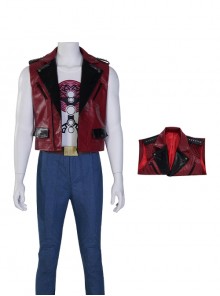 Thor Love And Thunder Halloween Cosplay Thor Odinson Daily Suit Costume Red Vest Jacket