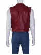 Thor Love And Thunder Halloween Cosplay Thor Odinson Daily Suit Costume Red Vest Jacket