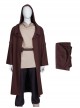 Star Wars Halloween Cosplay Derivative Drama Obi-Wan Kenobi Costume Brown Outerwear