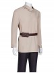 Star Wars Halloween Cosplay Derivative Drama Obi-Wan Kenobi Costume Beige Bottoming Top