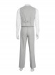 TV Drama Moon Knight Halloween Cosplay Marc Spector Mr. Knight Costume Gray Suit Costume Set