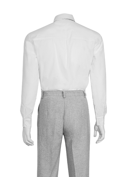 TV Drama Moon Knight Halloween Cosplay Marc Spector Mr. Knight Costume Gray Suit Costume White Shirt