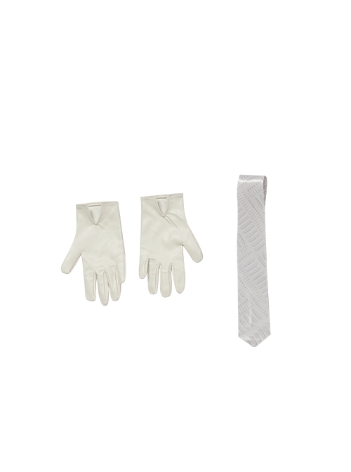 TV Drama Moon Knight Halloween Cosplay Marc Spector Mr. Knight Costume Gray Suit Accessories White Tie And Gloves