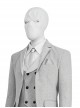 TV Drama Moon Knight Halloween Cosplay Marc Spector Mr. Knight Costume Gray Suit Accessories White Mask