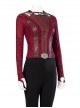 Doctor Strange In The Multiverse Of Madness Halloween Cosplay Scarlet Witch Wanda Maximoff Upgrade Version Costume Red Top