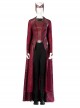 Doctor Strange In The Multiverse Of Madness Halloween Cosplay Scarlet Witch Wanda Maximoff Upgrade Version Costume Red Top