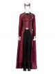 Doctor Strange In The Multiverse Of Madness Halloween Cosplay Scarlet Witch Wanda Maximoff Upgrade Version Accessories Red Headwear