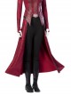 Doctor Strange In The Multiverse Of Madness Halloween Cosplay Scarlet Witch Wanda Maximoff Upgrade Version Costume Red Apron