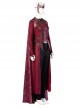 Doctor Strange In The Multiverse Of Madness Halloween Cosplay Scarlet Witch Wanda Maximoff Upgrade Version Costume Red Cloak