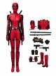 Deadpool & Wolverine Halloween Cosplay Female Deadpool Bodysuit High-End Version Full Set