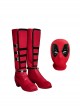 Deadpool & Wolverine Halloween Cosplay Female Deadpool Bodysuit Accessories Shoes And Helmet