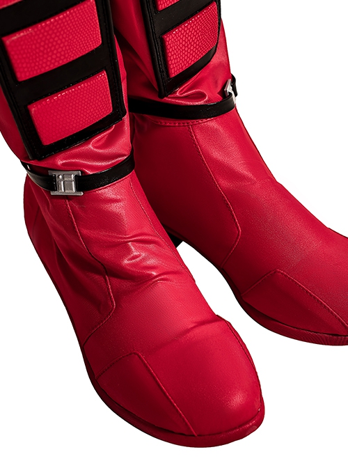 Deadpool & Wolverine Halloween Cosplay Female Deadpool Bodysuit Accessories Shoes And Helmet